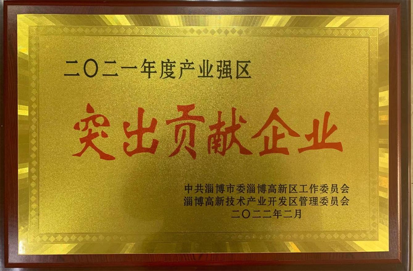 2021年度产业强区突出贡献企业